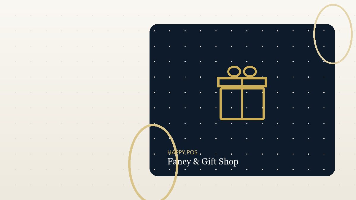 Fancy & Gift Shop with Happy POS