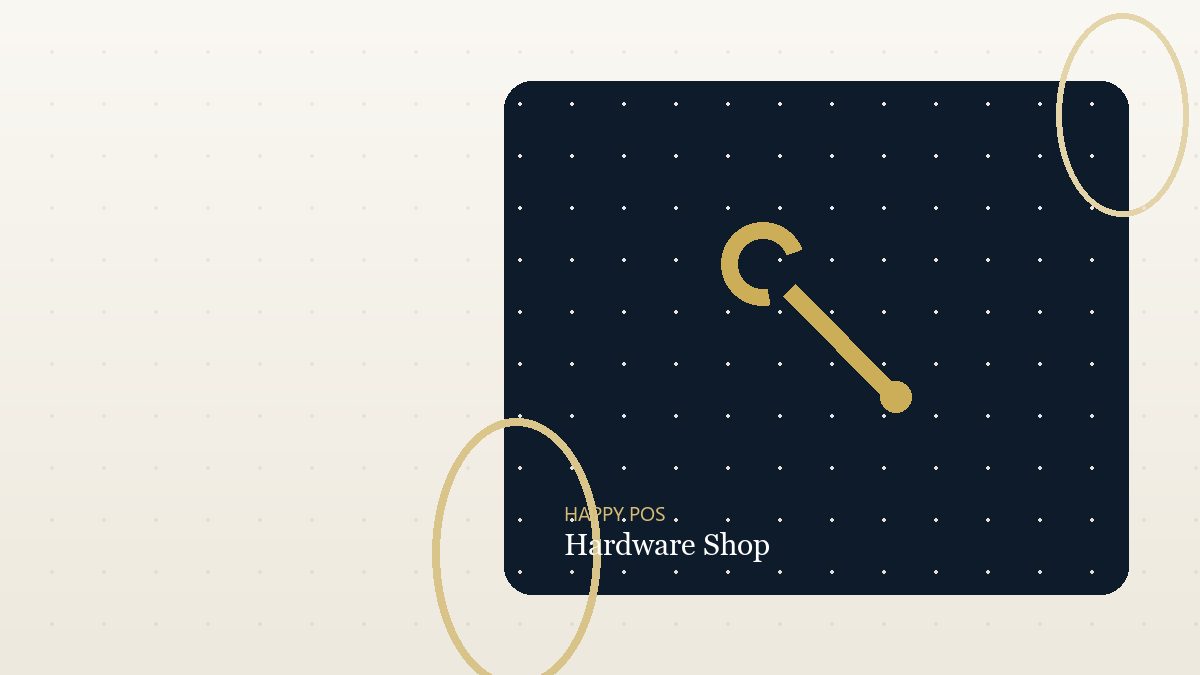 Hardware Shop with Happy POS